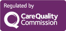 CQC badge – Care Quality Commission logo indicating regulation compliance